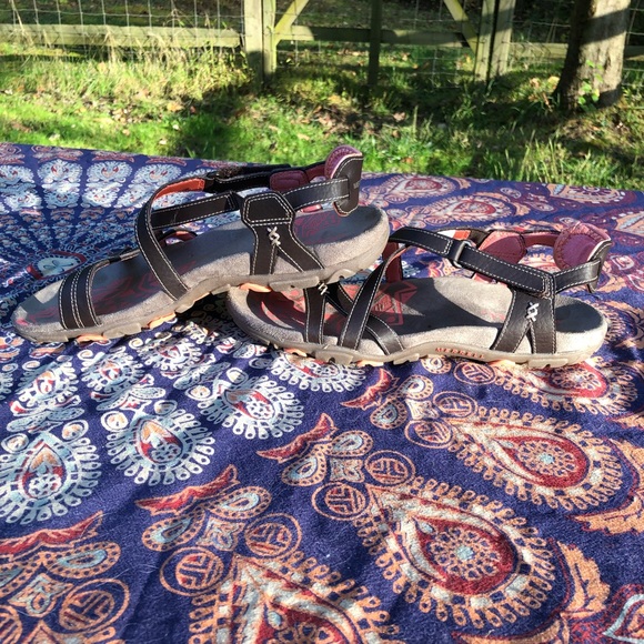 Merrell Cocoa and Coral Slingback Sandals, Women Size 7 - Picture 3 of 7